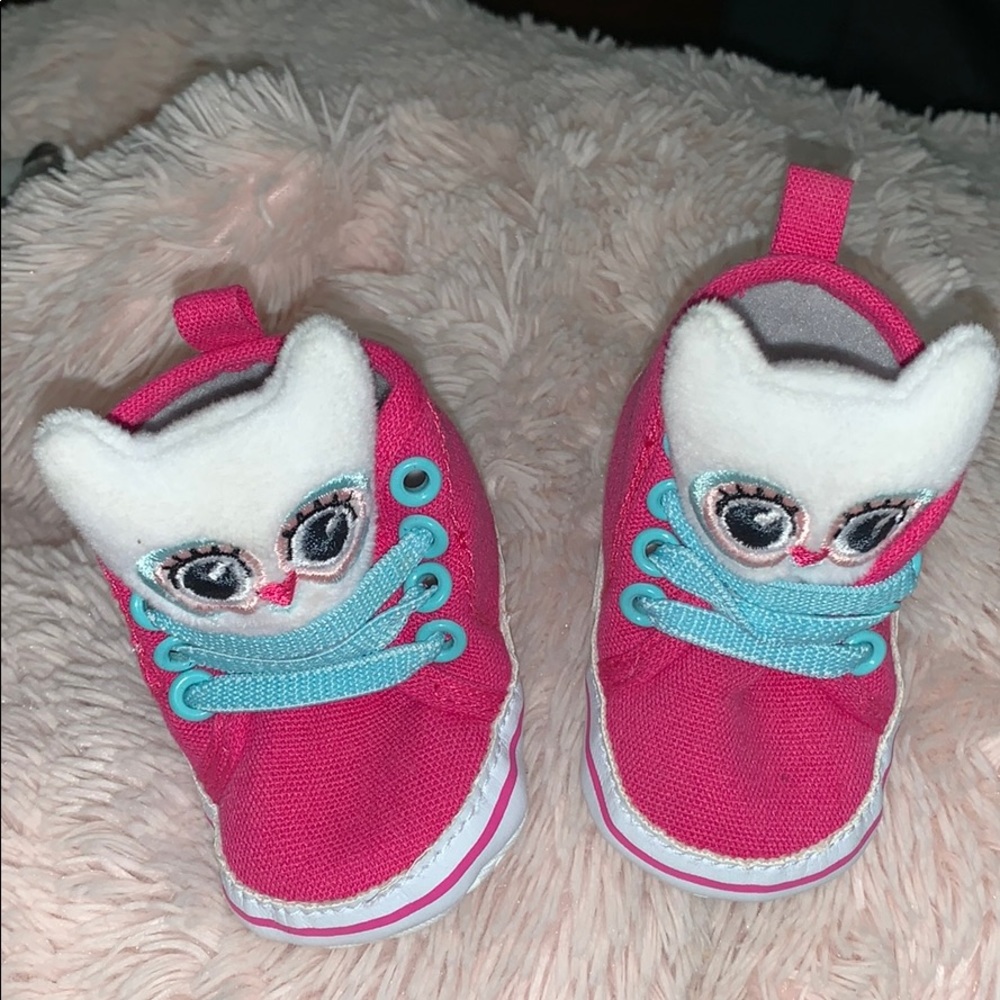 Owl high top shoes